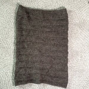 Fratellitalli infinity, neck, gator, scarf brown wool, mohair, acrylic blend